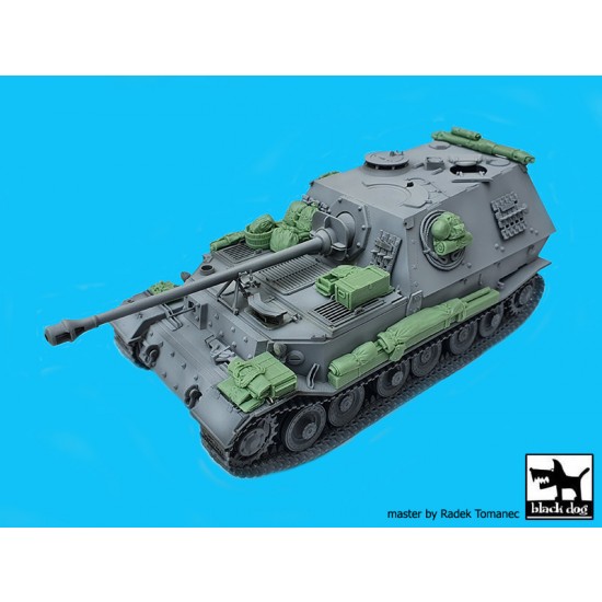1/35 German Tank Elefant SdKfz 184 Stowage Set for Italeri kits 1/35 German Tank Elefant SdKfz 184 Stowage Set for Italeri kits