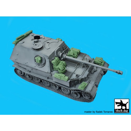 1/35 German Tank Elefant SdKfz 184 Stowage Set for Italeri kits 1/35 German Tank Elefant SdKfz 184 Stowage Set for Italeri kits