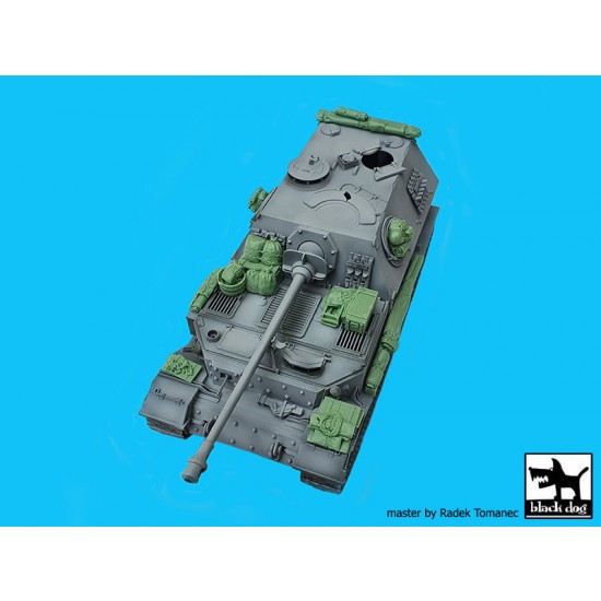 1/35 German Tank Elefant SdKfz 184 Stowage Set for Italeri kits 1/35 German Tank Elefant SdKfz 184 Stowage Set for Italeri kits
