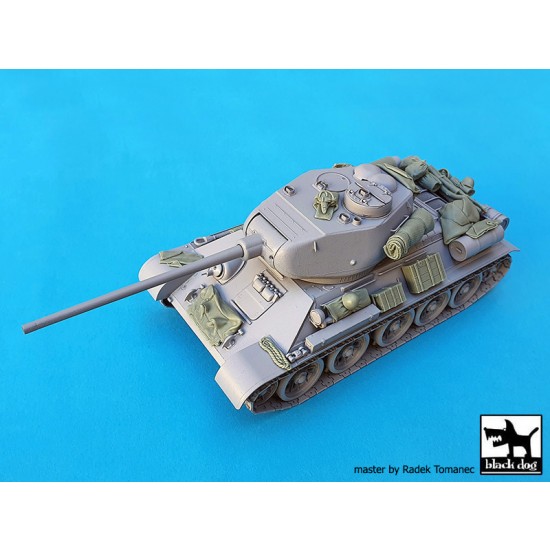 1/35 Soviet T-34-85 Medium Tank Detail Set for Zvezda kits 1/35 Soviet T-34-85 Medium Tank Detail Set for Zvezda kits
