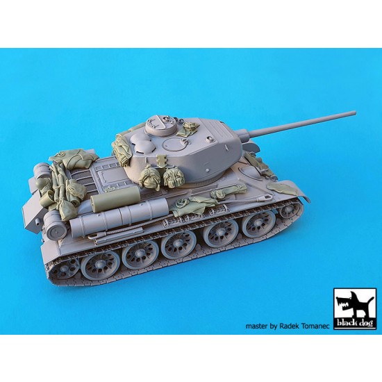 1/35 Soviet T-34-85 Medium Tank Detail Set for Zvezda kits 1/35 Soviet T-34-85 Medium Tank Detail Set for Zvezda kits