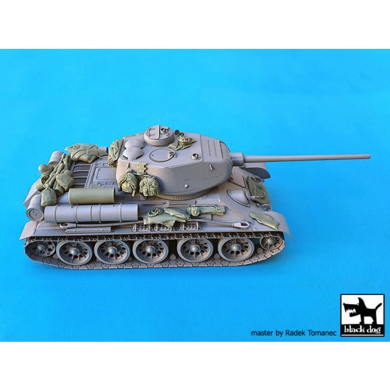 1/35 Soviet T-34-85 Medium Tank Detail Set for Zvezda kits 1/35 Soviet T-34-85 Medium Tank Detail Set for Zvezda kits