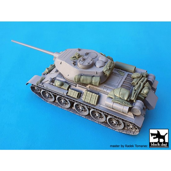 1/35 Soviet T-34-85 Medium Tank Detail Set for Zvezda kits 1/35 Soviet T-34-85 Medium Tank Detail Set for Zvezda kits