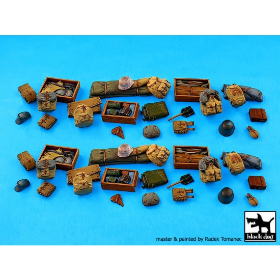 1/35 WWII German Equipment Detail Set 1/35 WWII German Equipment Detail Set
