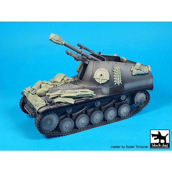 1/35 Wespe SSd.Kfz 124 Accessories Set for Tamiya kits 1/35 Wespe SSd.Kfz 124 Accessories Set for Tamiya kits