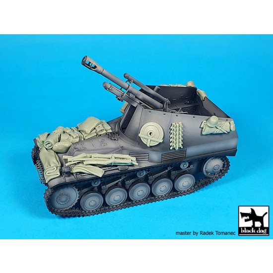 1/35 Wespe SSd.Kfz 124 Accessories Set for Tamiya kits 1/35 Wespe SSd.Kfz 124 Accessories Set for Tamiya kits