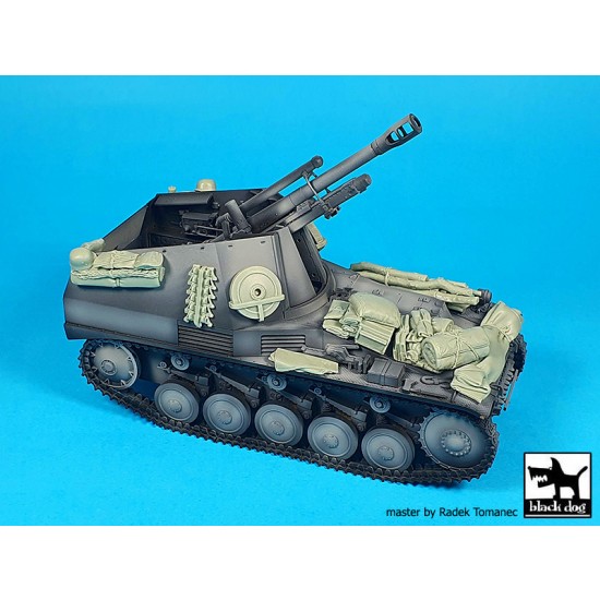 1/35 Wespe SSd.Kfz 124 Accessories Set for Tamiya kits 1/35 Wespe SSd.Kfz 124 Accessories Set for Tamiya kits