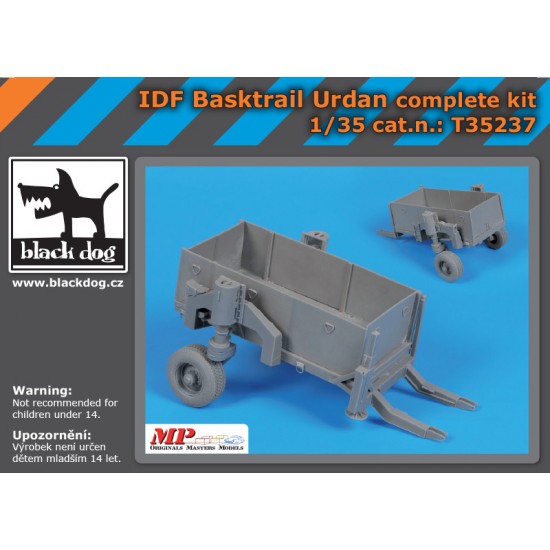 1/35 IDF Basktrail Urdan Compete Kit 1/35 IDF Basktrail Urdan Compete Kit