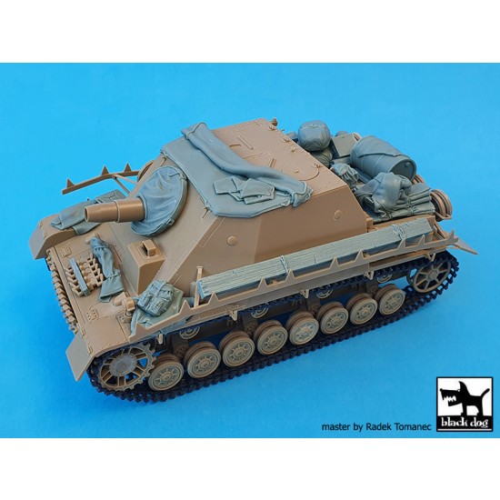 1/35 Sturmpanzer IV Brummbar SdKfz. 166 Detail set for Tamiya kits 1/35 Sturmpanzer IV Brummbar SdKfz. 166 Detail set for Tamiya kits