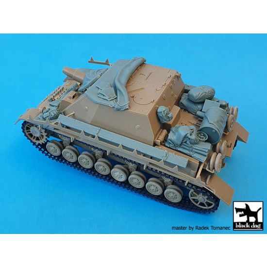 1/35 Sturmpanzer IV Brummbar SdKfz. 166 Detail set for Tamiya kits 1/35 Sturmpanzer IV Brummbar SdKfz. 166 Detail set for Tamiya kits