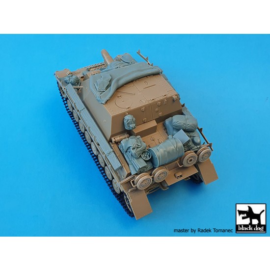 1/35 Sturmpanzer IV Brummbar SdKfz. 166 Detail set for Tamiya kits 1/35 Sturmpanzer IV Brummbar SdKfz. 166 Detail set for Tamiya kits