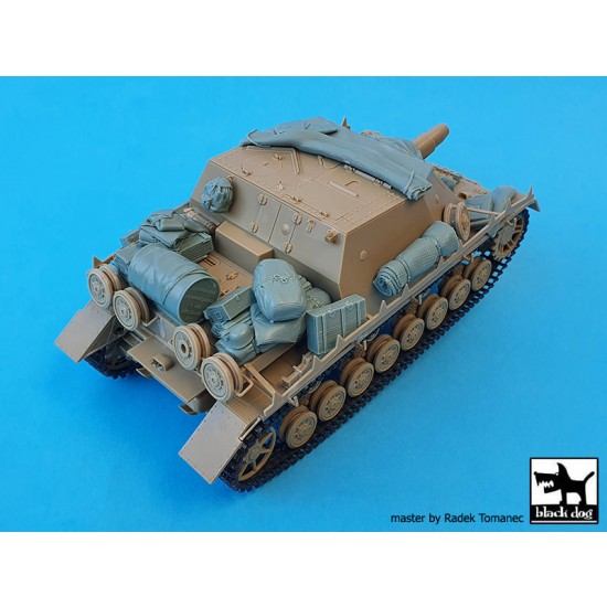1/35 Sturmpanzer IV Brummbar SdKfz. 166 Detail set for Tamiya kits 1/35 Sturmpanzer IV Brummbar SdKfz. 166 Detail set for Tamiya kits