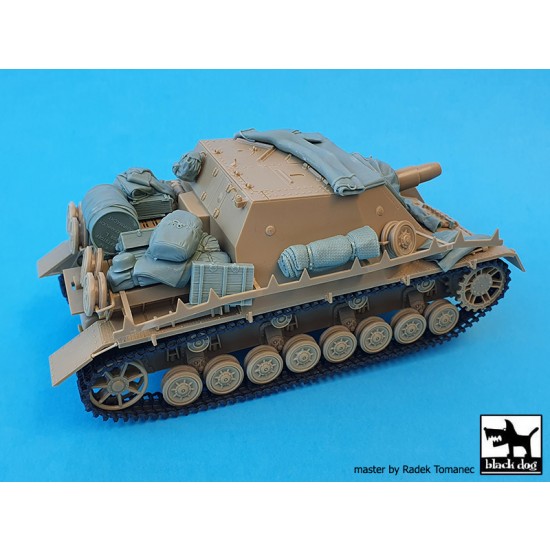 1/35 Sturmpanzer IV Brummbar SdKfz. 166 Detail set for Tamiya kits 1/35 Sturmpanzer IV Brummbar SdKfz. 166 Detail set for Tamiya kits