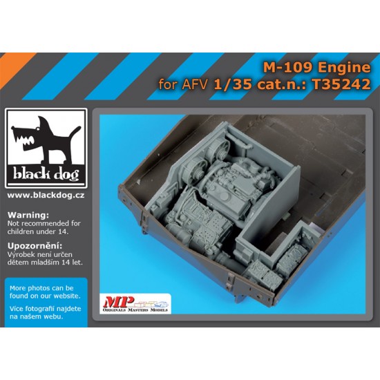 1/35 M109 Howitzer Engine for AFV Club kits 1/35 M109 Howitzer Engine for AFV Club kits