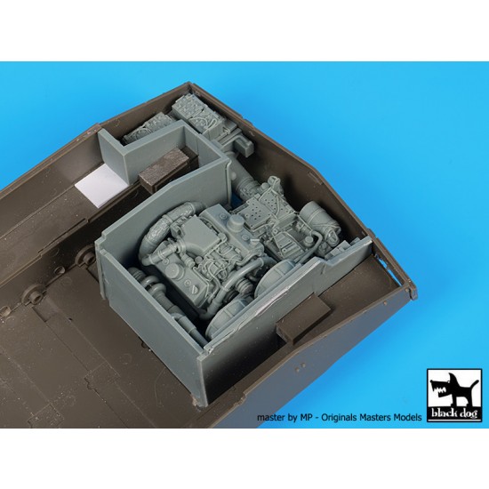 1/35 M109 Howitzer Engine for AFV Club kits 1/35 M109 Howitzer Engine for AFV Club kits