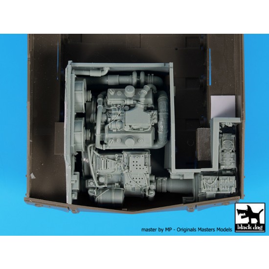1/35 M109 Howitzer Engine for AFV Club kits 1/35 M109 Howitzer Engine for AFV Club kits