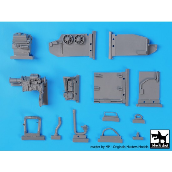 1/35 M109 Howitzer Engine for AFV Club kits 1/35 M109 Howitzer Engine for AFV Club kits