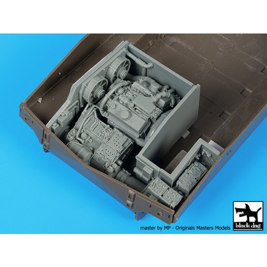 1/35 M109 Howitzer Engine for AFV Club kits 1/35 M109 Howitzer Engine for AFV Club kits