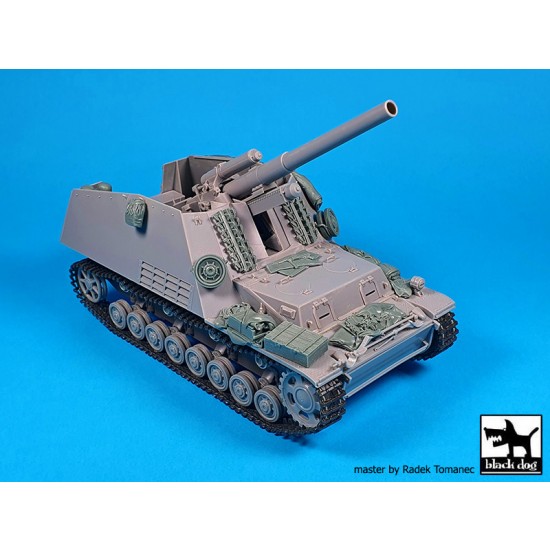 1/35 Hummel SdKfz 162 Accessories Set for Dragon kits 1/35 Hummel SdKfz 162 Accessories Set for Dragon kits