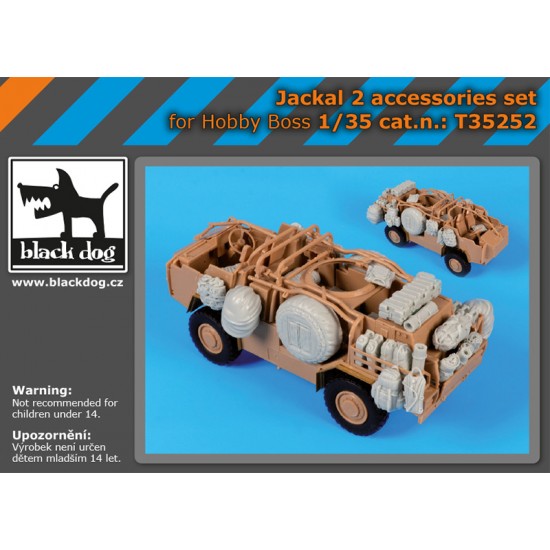 1/35 Jackal 2 Accessories Set for HobbyBoss kits 1/35 Jackal 2 Accessories Set for HobbyBoss kits
