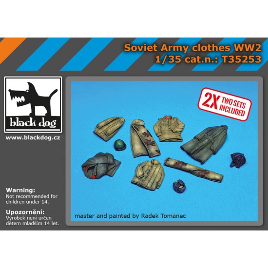 1/35 WWII Soviet Army Clothes 1/35 WWII Soviet Army Clothes