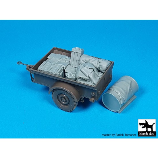 1/35 US Trailer 10-CWT Accessories Set for Bronco kit #CB35106 1/35 US Trailer 10-CWT Accessories Set for Bronco kit #CB35106