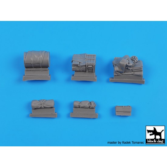 1/35 US Trailer 10-CWT Accessories Set for Bronco kit #CB35106 1/35 US Trailer 10-CWT Accessories Set for Bronco kit #CB35106