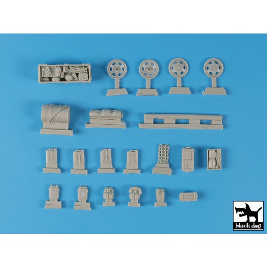 1/35 Raupenschlepper RSO/01 Accessories set for Das Werk kits 1/35 Raupenschlepper RSO/01 Accessories set for Das Werk kits