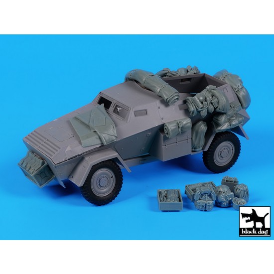 1/35 SdKfz 247 Ausf B Stowage Set for ICM kits 1/35 SdKfz 247 Ausf B Stowage Set for ICM kits