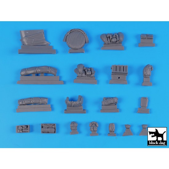 1/35 SdKfz 247 Ausf B Stowage Set for ICM kits 1/35 SdKfz 247 Ausf B Stowage Set for ICM kits