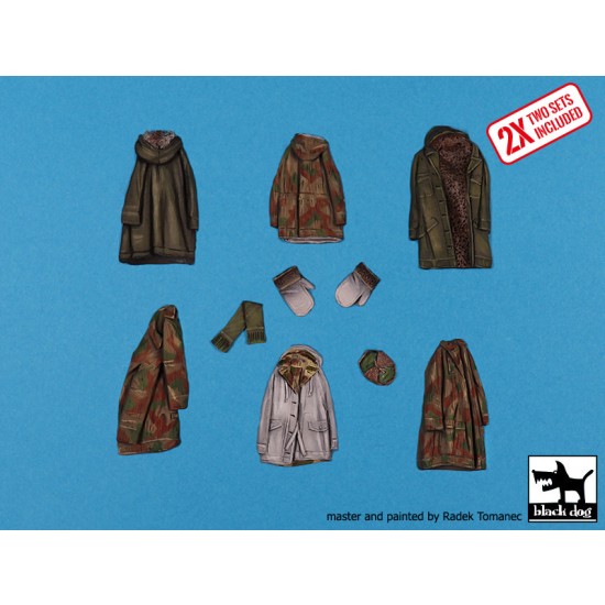 1/35 WWII German Winter Clothes 1/35 WWII German Winter Clothes