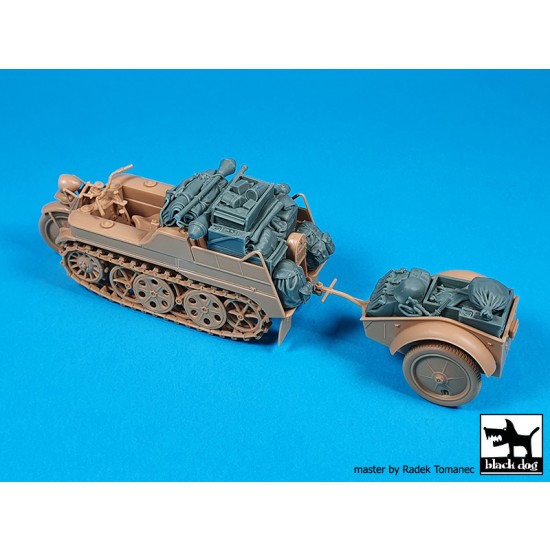 1/35 German SdKfz 2 Kettenkrattrad Stowage Set for Tamiya kits 1/35 German SdKfz 2 Kettenkrattrad Stowage Set for Tamiya kits