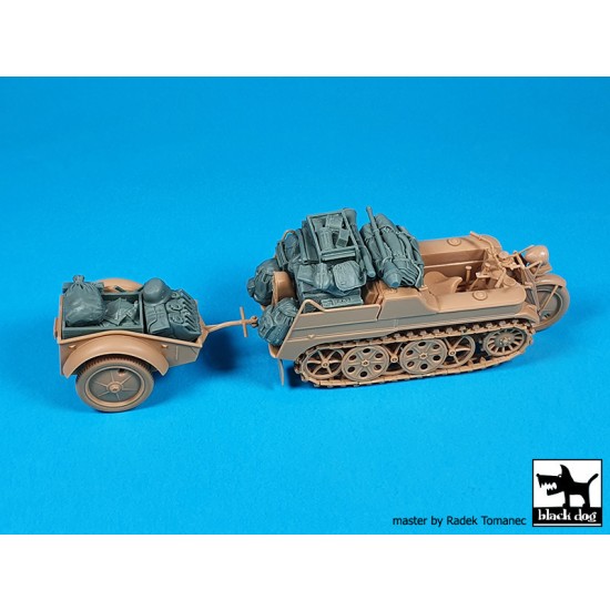 1/35 German SdKfz 2 Kettenkrattrad Stowage Set for Tamiya kits 1/35 German SdKfz 2 Kettenkrattrad Stowage Set for Tamiya kits
