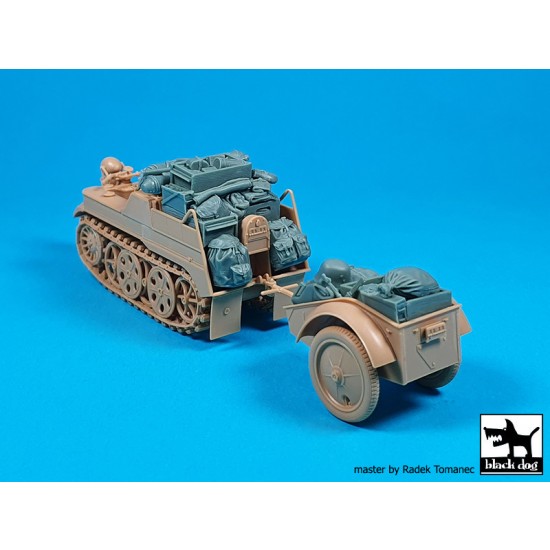 1/35 German SdKfz 2 Kettenkrattrad Stowage Set for Tamiya kits 1/35 German SdKfz 2 Kettenkrattrad Stowage Set for Tamiya kits
