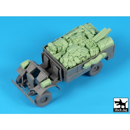 1/35 LRDG F30 Patrol Truck Stowage Set for Thunder Model 1/35 LRDG F30 Patrol Truck Stowage Set for Thunder Model