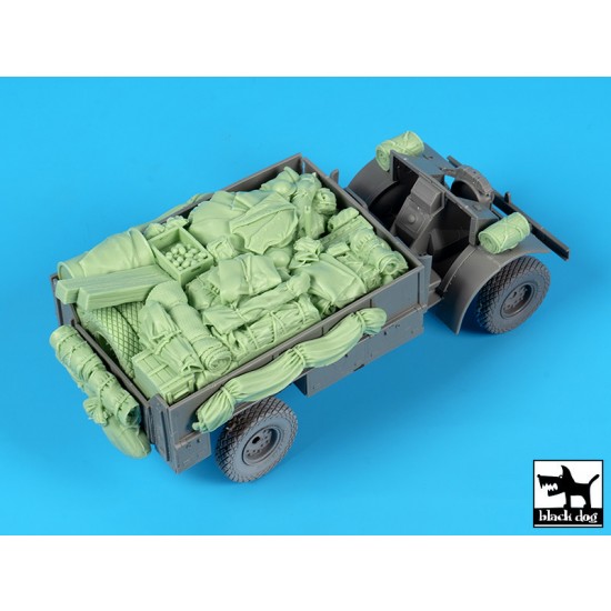 1/35 LRDG F30 Patrol Truck Stowage Set for Thunder Model 1/35 LRDG F30 Patrol Truck Stowage Set for Thunder Model