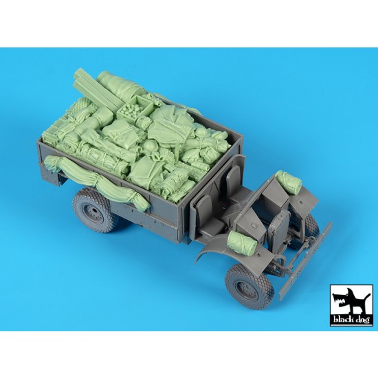 1/35 LRDG F30 Patrol Truck Stowage Set for Thunder Model 1/35 LRDG F30 Patrol Truck Stowage Set for Thunder Model