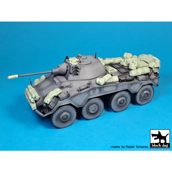 1/35 Sd Kfz 234/2 Puma Stowage Set set for Italeri kits 1/35 Sd Kfz 234/2 Puma Stowage Set set for Italeri kits