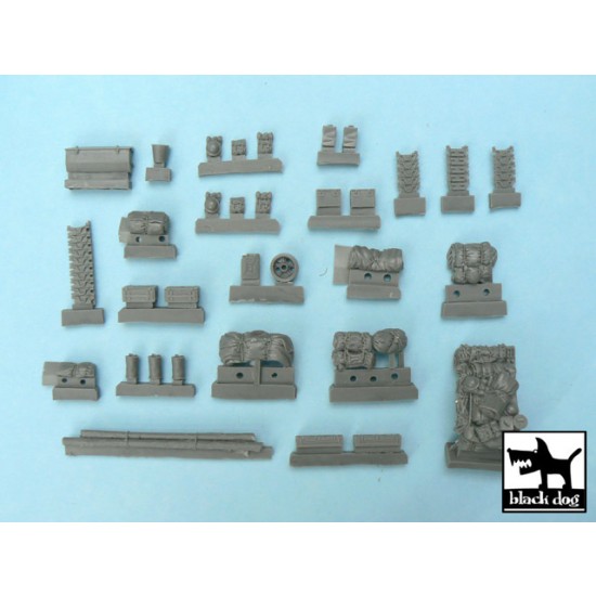 1/48 British Sherman IC Firefly Accessories & Stowage Set for Tamiya kit #32532 1/48 British Sherman IC Firefly Accessories & Stowage Set for Tamiya kit #32532