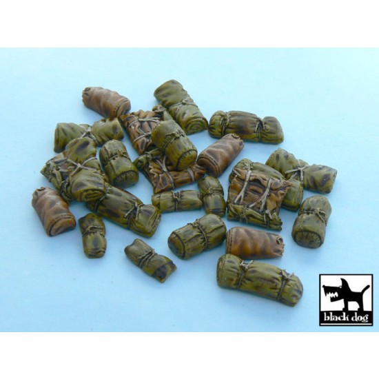 1/48 Tentage + Bedrolls #1 Accessories Set (24 resin parts) 1/48 Tentage + Bedrolls #1 Accessories Set (24 resin parts)