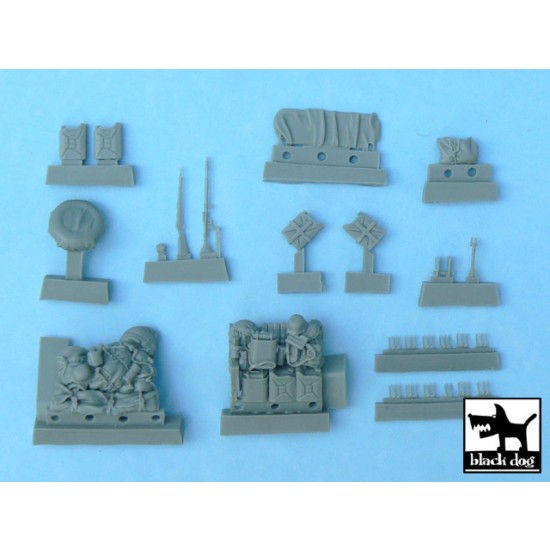 1/48 Kubelwagen Type 82 Africa Corps Accessories Set for Tamiya kit #32503 1/48 Kubelwagen Type 82 Africa Corps Accessories Set for Tamiya kit #32503