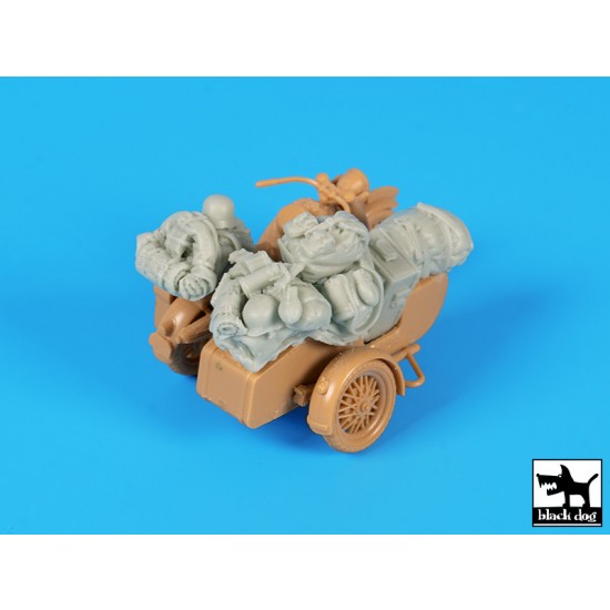 1/48 German Motorcycle & Sidecar Accessories Set for Tamiya kits 1/48 German Motorcycle & Sidecar Accessories Set for Tamiya kits
