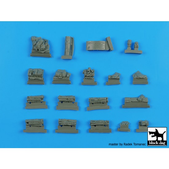 1/48 German Tiger I Accessories Set for Tamiya kits 1/48 German Tiger I Accessories Set for Tamiya kits