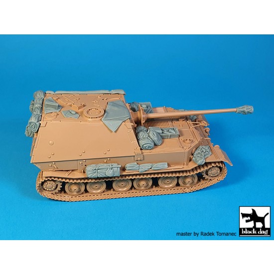 1/48 Heavy Tank Destroyer Elefant Stowage Set for Tamiya kits 1/48 Heavy Tank Destroyer Elefant Stowage Set for Tamiya kits