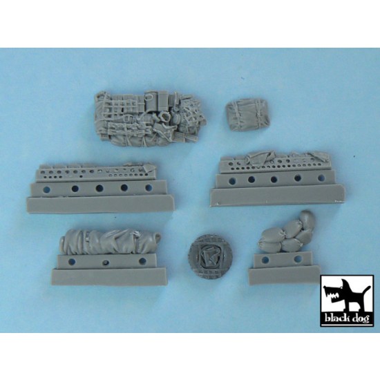 1/72 M1126 Stryker Iraq War Accessories Set for Trumpeter kit #07255 1/72 M1126 Stryker Iraq War Accessories Set for Trumpeter kit #07255