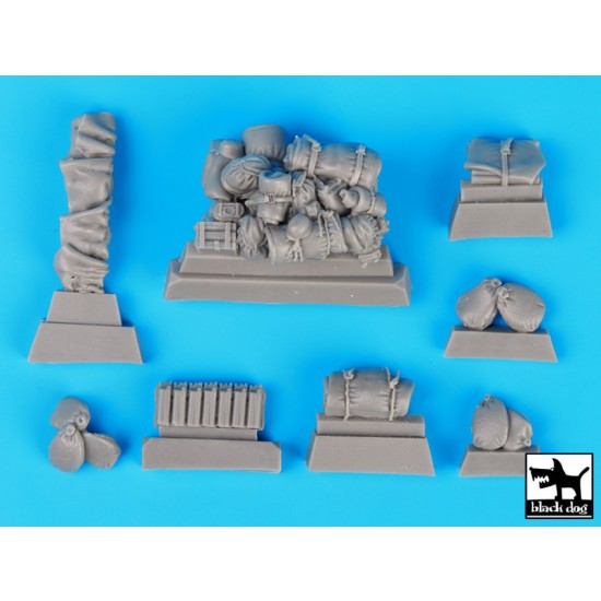 1/72 German PzKpfw III Ausf.N DAK Accessories Set for Dragon kit 1/72 German PzKpfw III Ausf.N DAK Accessories Set for Dragon kit