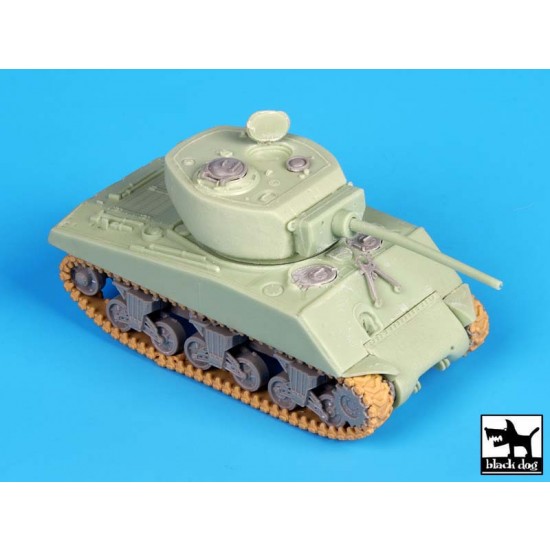 1/72 M4A3E2 Jumbo Sherman Conversion set for Dragon kit 1/72 M4A3E2 Jumbo Sherman Conversion set for Dragon kit