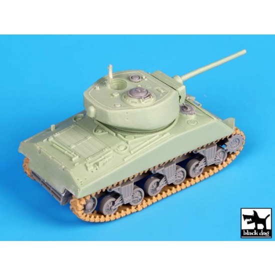 1/72 M4A3E2 Jumbo Sherman Conversion set for Dragon kit 1/72 M4A3E2 Jumbo Sherman Conversion set for Dragon kit