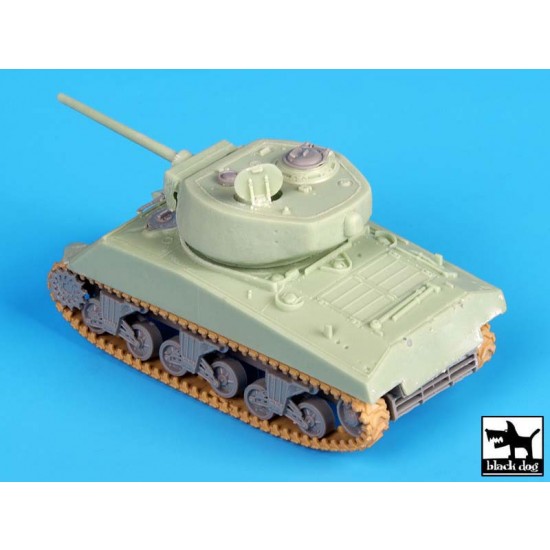 1/72 M4A3E2 Jumbo Sherman Conversion set for Dragon kit 1/72 M4A3E2 Jumbo Sherman Conversion set for Dragon kit