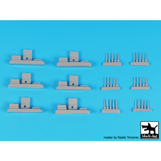 1/72 T34/85 Ammo Boxes with 85mm Ammunition 1/72 T34/85 Ammo Boxes with 85mm Ammunition